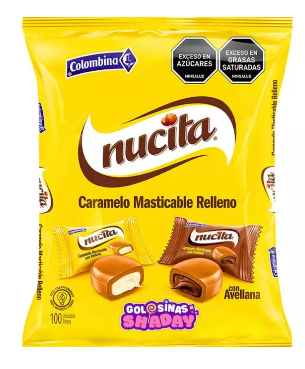 Caramelo Masticable Nucita x 100 UND